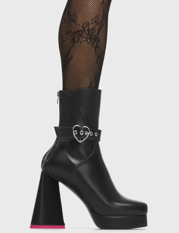 Lamoda Colourful | Pink^All Yours Platform Ankle Boots