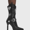 Lamoda Animal | Hearts^Anger Management Platform Calf Boots