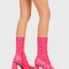 Lamoda Colourful | Pink^Another Realm Platform Ankle Boots