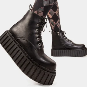 Lamoda Creepers | Creepers Boots^Back 2 The Future Chunky Ankle Creeper Boots