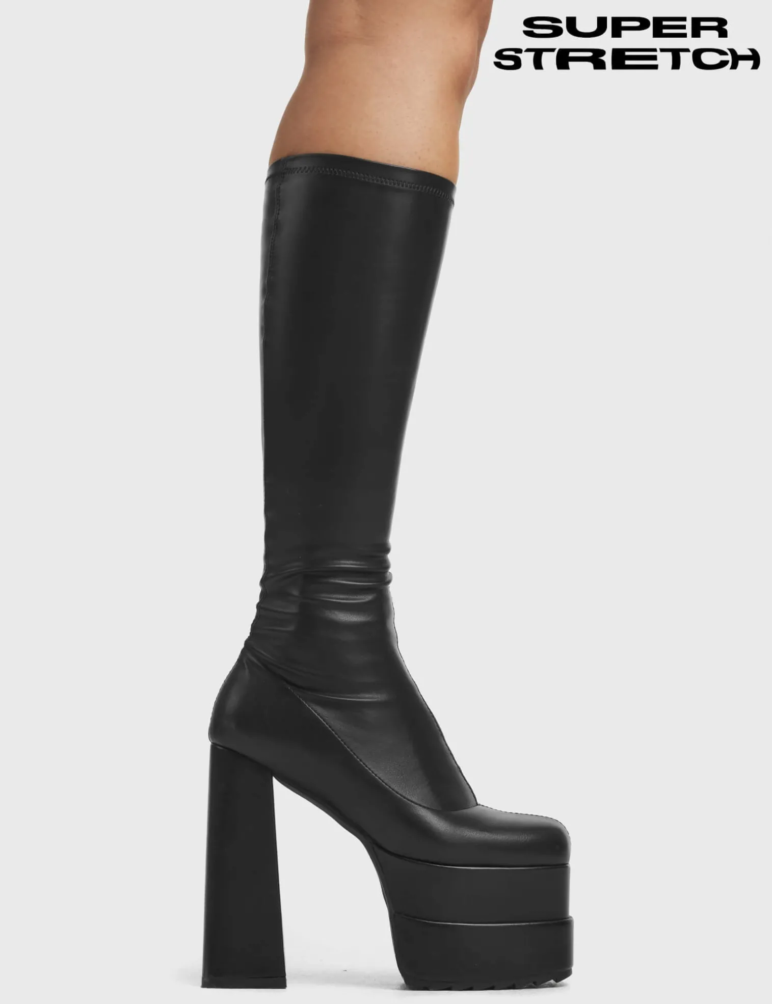 bad_gurl_super_stretch_pl_0.webp Lamoda Wide Calf | Super Stretch^Bad Gurl Super Stretch Platform Knee High Boots