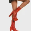 Lamoda Colourful | Metallic^Bling Platform Ankle Boots
