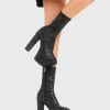 Lamoda Metallic | Platform Boots^Bling Platform Ankle Boots