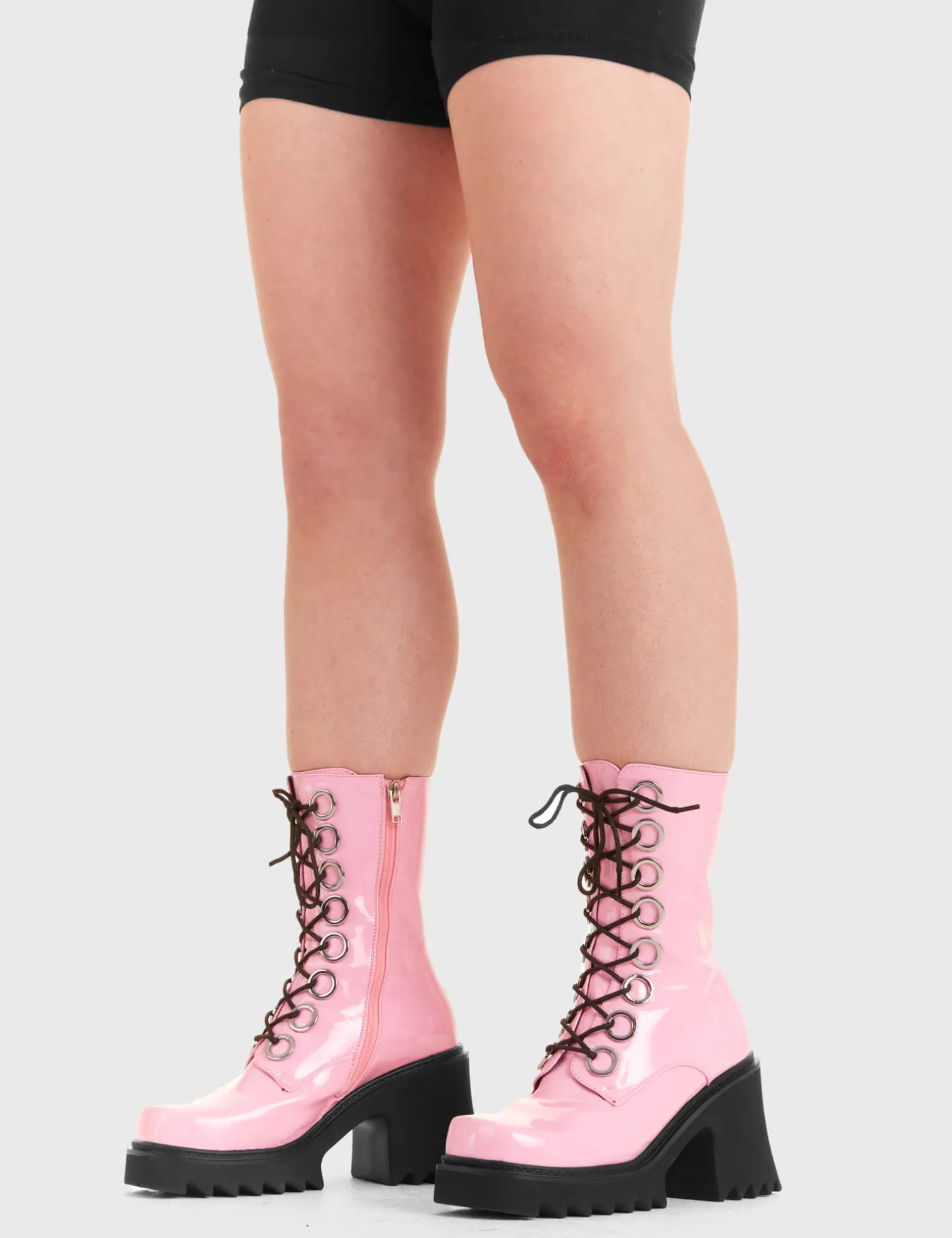 bulletproof_chunky_platfo_0-1.webp Lamoda Colourful | Pink^Bulletproof Chunky Platform Ankle Boots