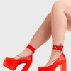 Lamoda Colourful | Pink^Catching Stars Platform Heels