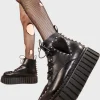 Lamoda Spikes | Hearts^Cross Your Heart Chunky Ankle Creeper Boots
