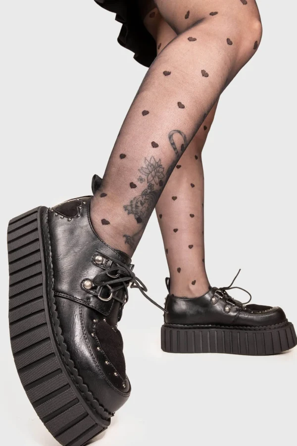Lamoda Hearts | Creepers^Cryptic Love Chunky Creeper Shoes