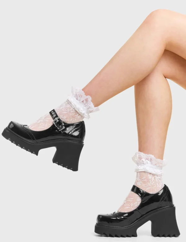 Lamoda Mary Janes^Daring Chunky Mary Jane Shoes