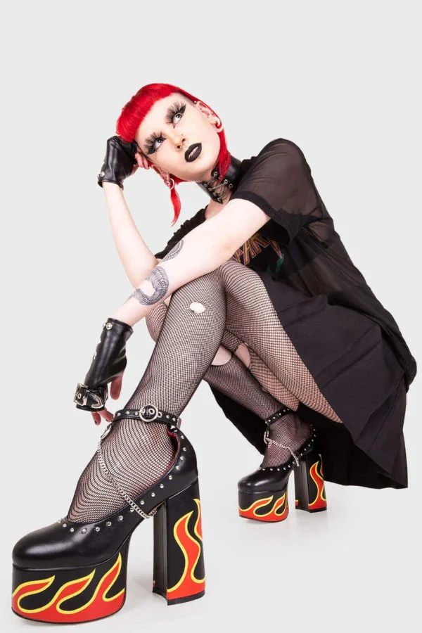 Lamoda Flames | Platform^Desire Platform Heels