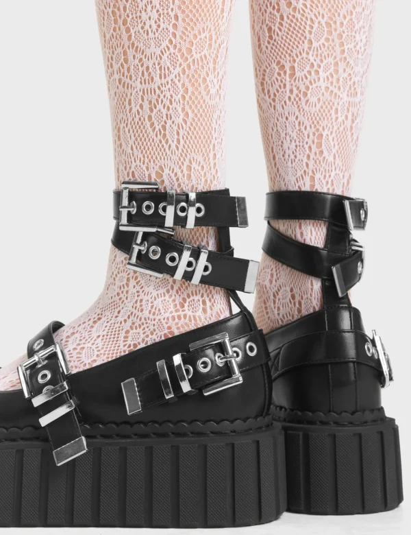 Lamoda Spikes | Creepers^Dish It Out Chunky Creeper Shoes