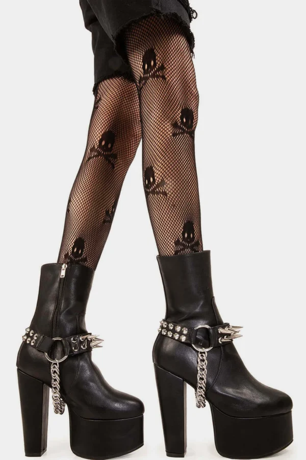 Lamoda Spikes | Platform Boots^Flashbacks Platform Ankle Boots
