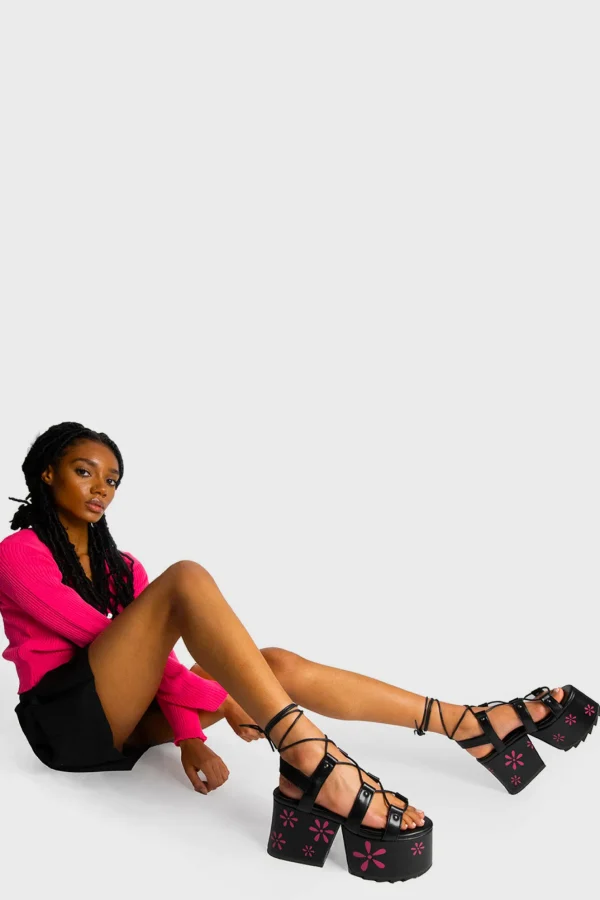 Lamoda Open Toe | Sandals^Flawless Chunky Platform Sandals