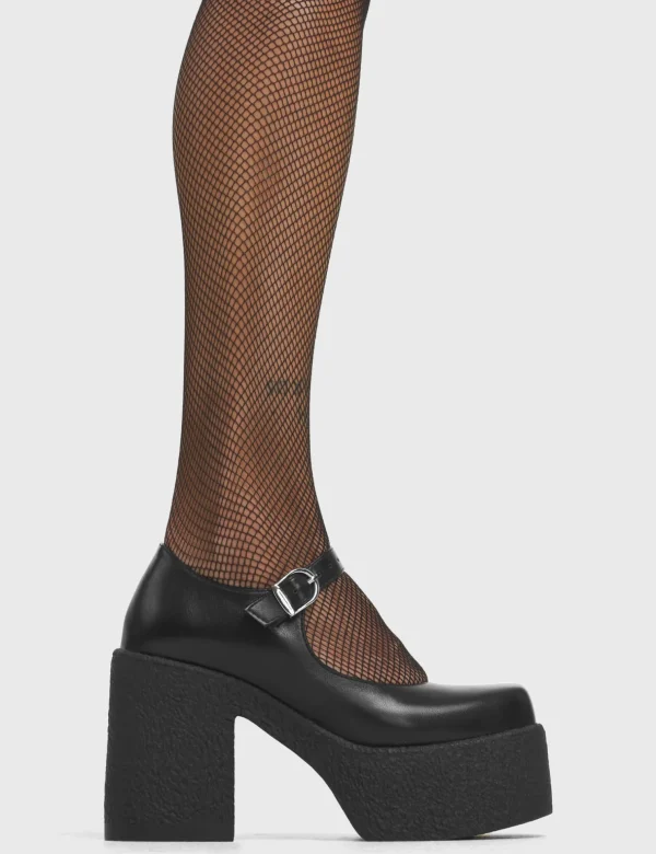 Lamoda Platform | Platform Boots^Genius Chunky Platform Mary Jane Shoes