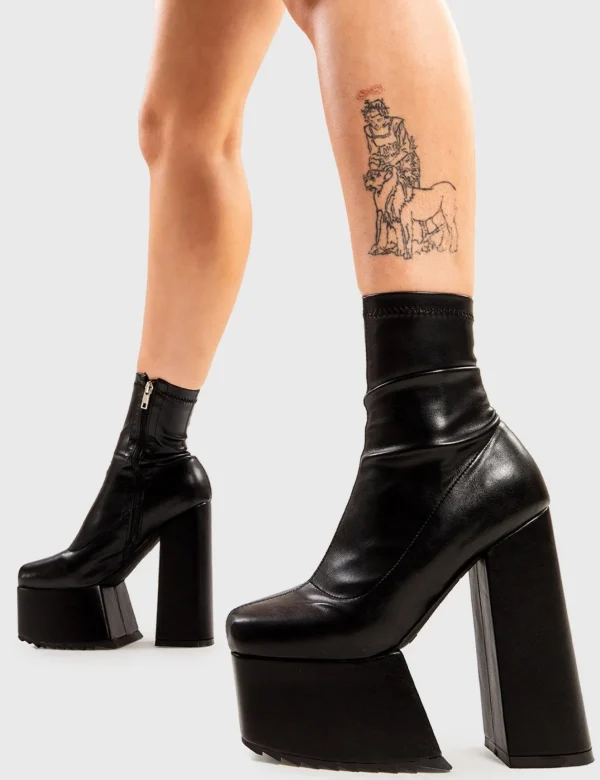 Lamoda Ankle Boots | Platform Boots^Get Out Platform Ankle Boots