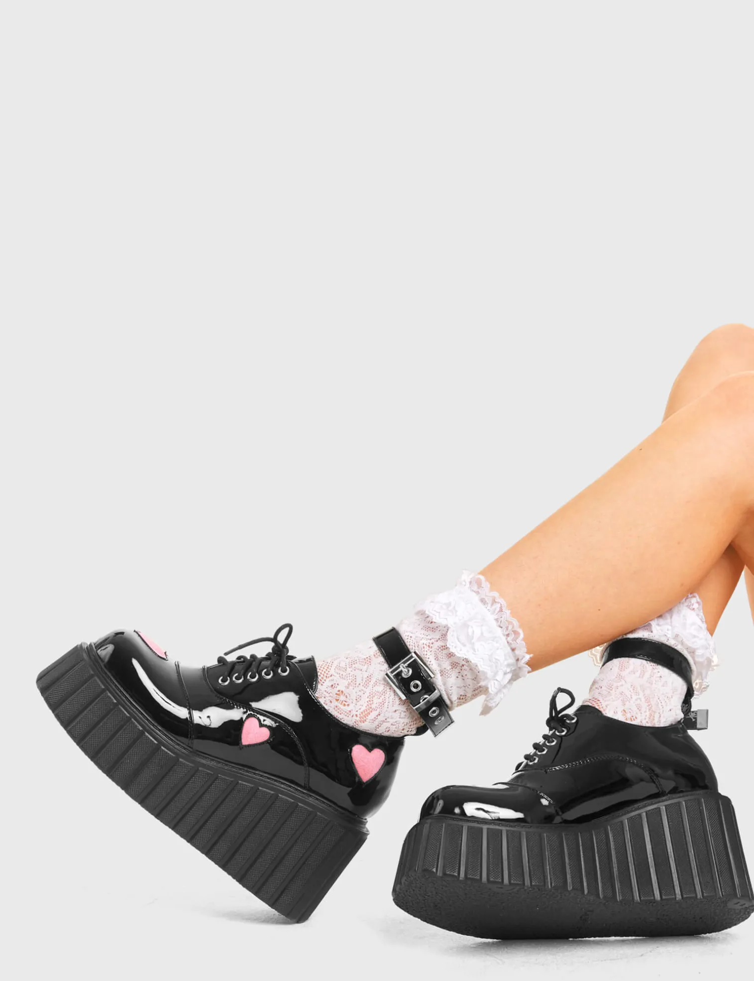 good_day_chunky_platform__0-1.webp Lamoda Colourful | Pink^Good Day Chunky Platform Creeper Shoes