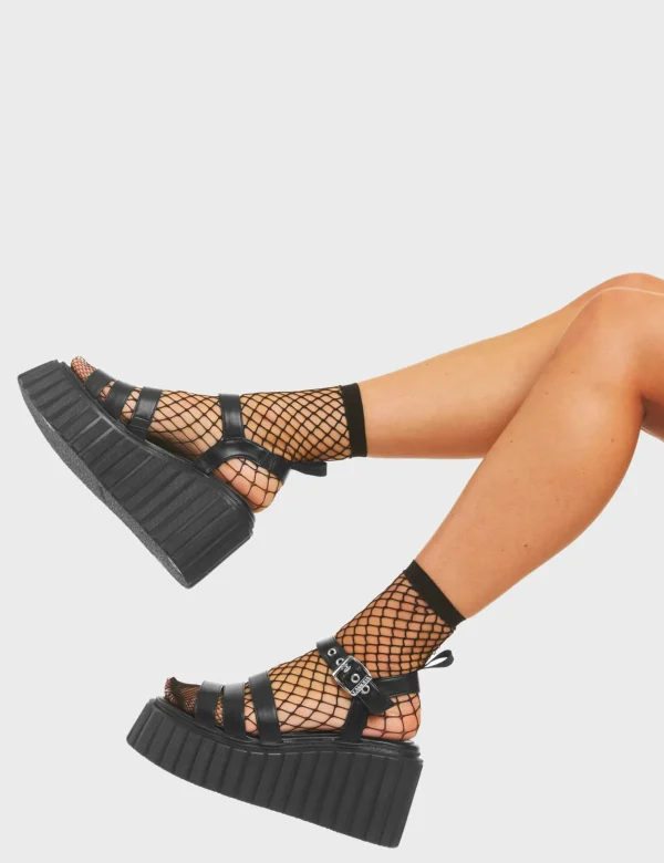 Lamoda Platform | Platform Boots^Good Day Chunky Platform Creeper Sandals