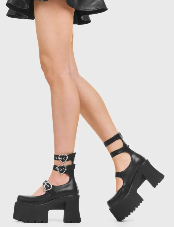Lamoda Hearts | Platform Boots^Good Riddance Chunky Platform Ankle Boots