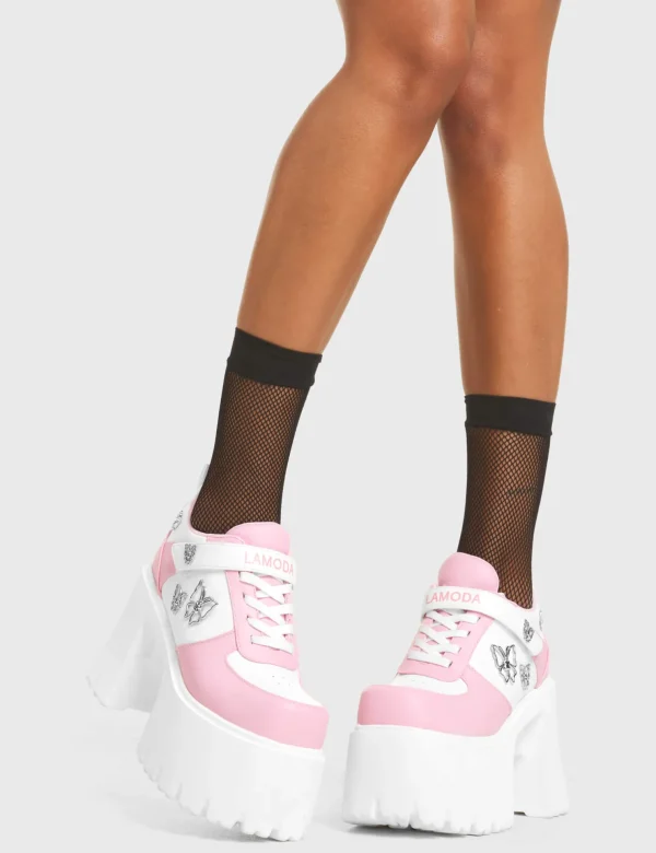 Lamoda Platform | Platform Boots^Got Butterflies Chunky Platform Sneakers