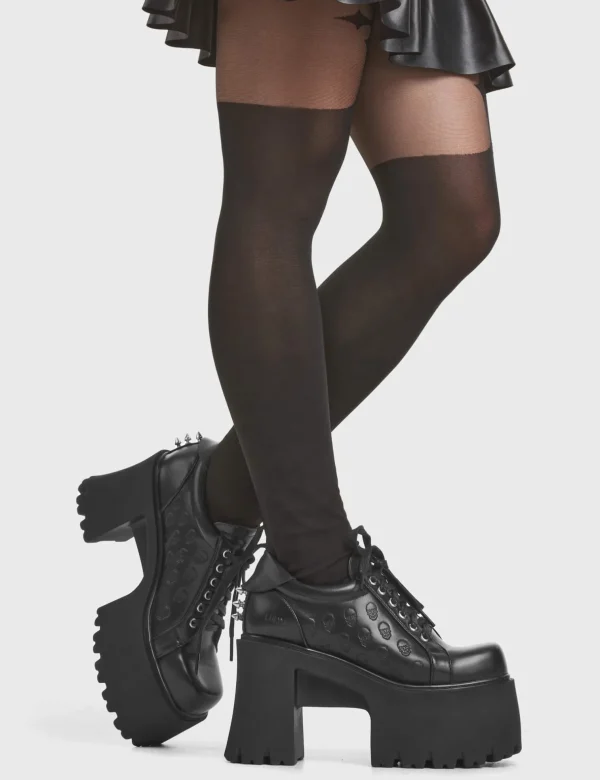 Lamoda Platform | Platform Boots^Haunted House Chunky Platform Sneakers