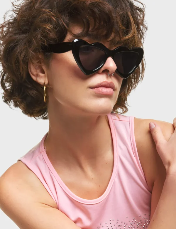 Lamoda Sunglasses | Hearts^Heart Stopper Cateye Sunglasses