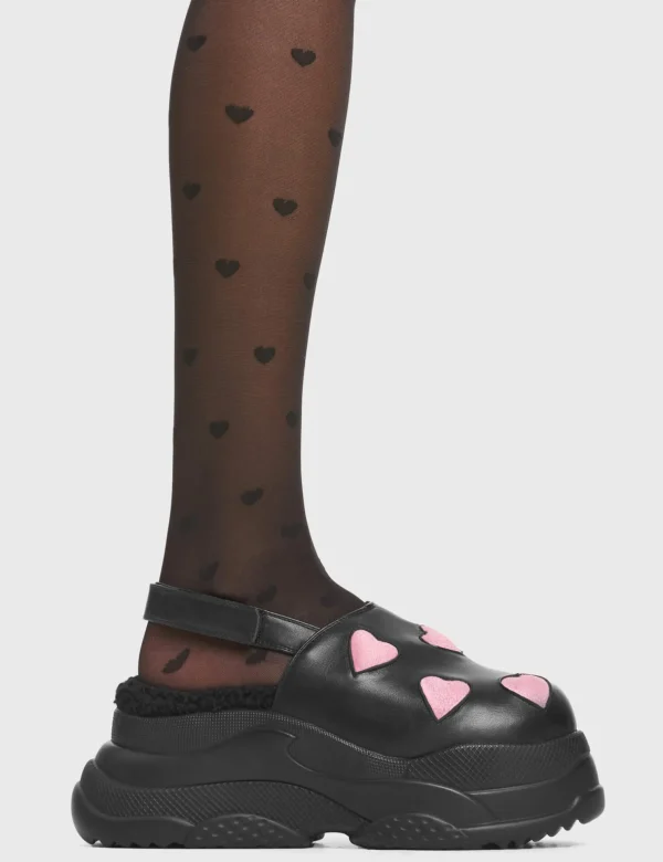 Lamoda Hearts | Platform^Hit A Nerve Chunky Platform Clogs