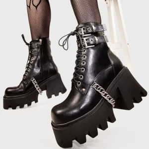 Lamoda Platform Boots | Chunky Boots^Hostages Chunky Platform Ankle Boots
