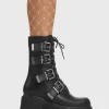 Lamoda Platform Boots | Chunky Boots^Hysteria Chunky Platform Ankle Boots