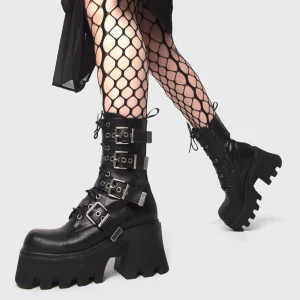 Lamoda Platform Boots | Chunky Boots^Hysteria Chunky Platform Ankle Boots