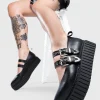 Lamoda Platform | Platform Boots^I'm A Believer Chunky Platform Creeper Shoes
