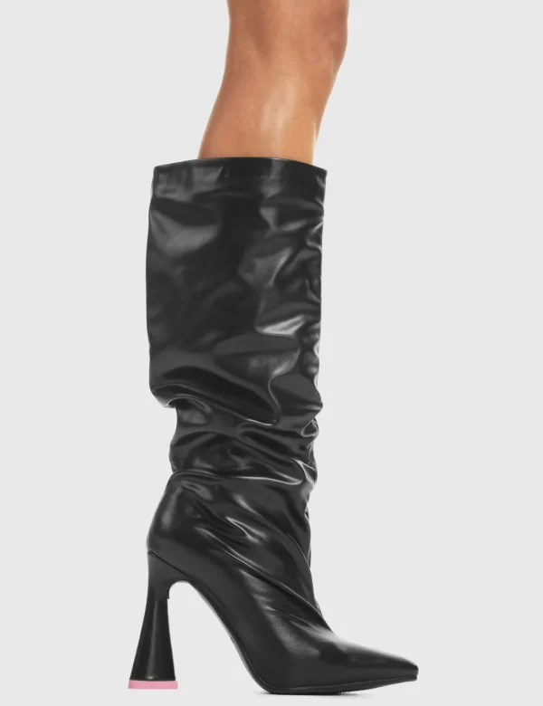 Lamoda Hearts | Platform Boots^It's Giving Platform Calf Boots