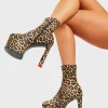 Lamoda Animal | Hearts^Join The Club Platform Ankle Boots