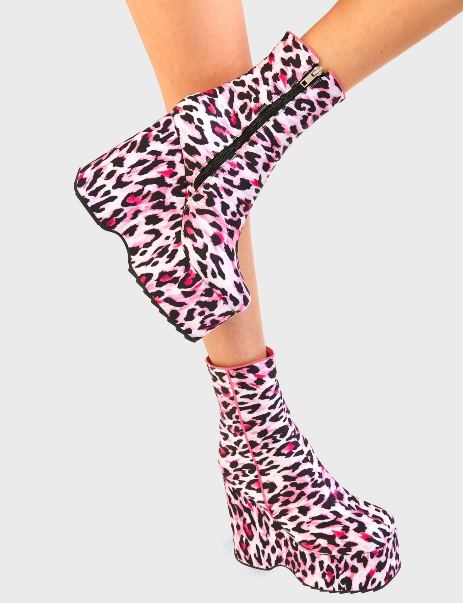 jungle_fever_chunky_platf_0.webp Lamoda Colourful | Animal^Jungle Fever Chunky Platform Ankle Boots