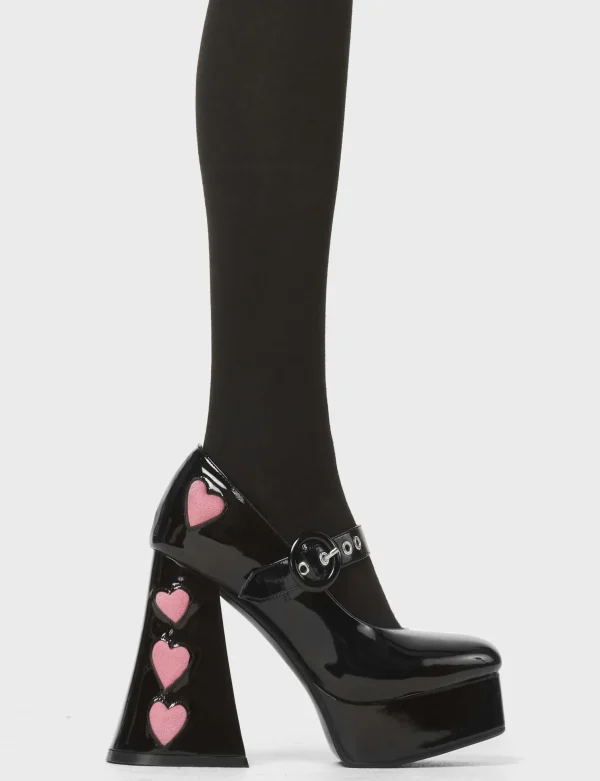 Lamoda Colourful | Pink^Love Sick Platform Heels