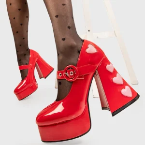 Lamoda Colourful | Pink^Love Sick Platform Heels