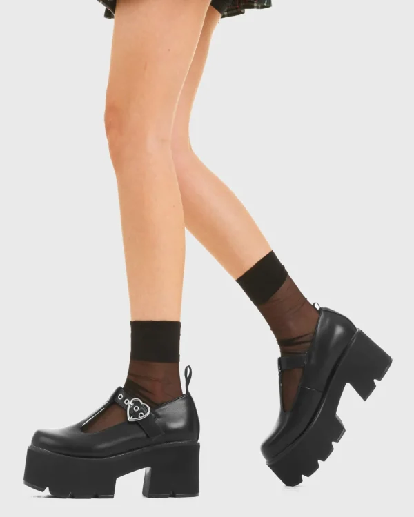Lamoda Hearts | Mary Janes^Love Story Chunky Mary Jane Shoes