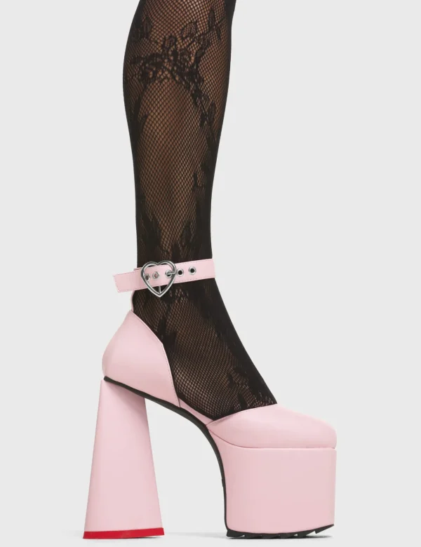 Lamoda Colourful | Pink^Meet Again Platform Heels