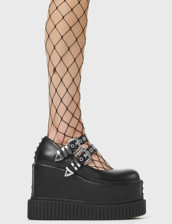 Lamoda Platform | Platform Boots^Menace Chunky Platform Creeper Shoes