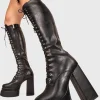 Lamoda Creepers | Creepers Boots^Moment Of Clarity Creeper Platform Knee High Boots