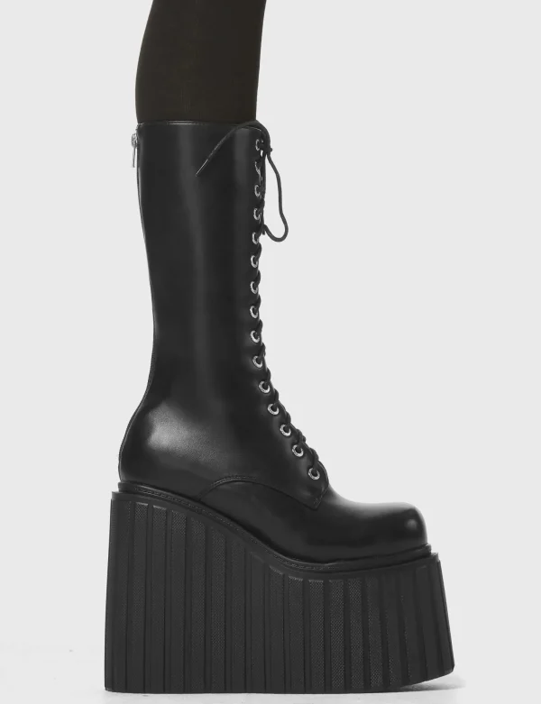 Lamoda Creepers | Creepers Boots^No Answer Chunky Creeper Calf Boots