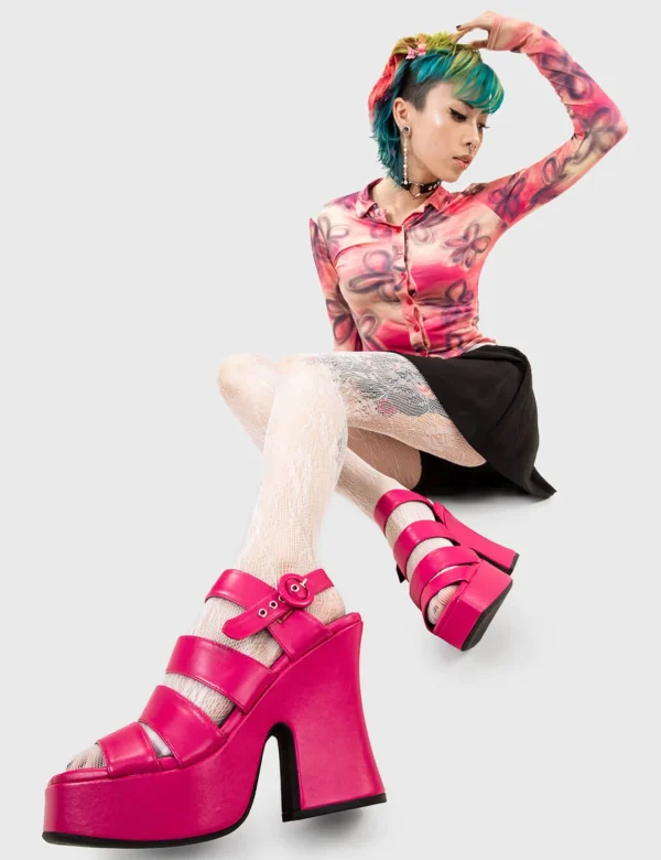 Lamoda Sandals^Not A Friend Platform Sandals