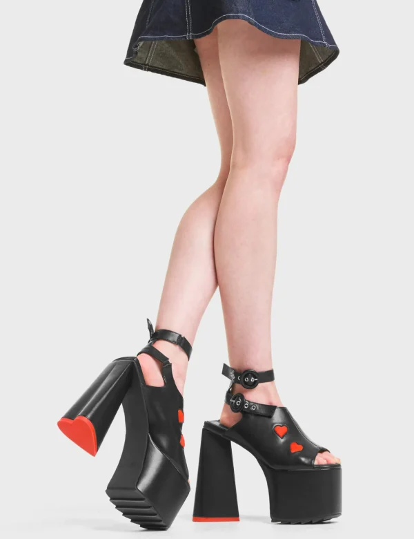 Lamoda Hearts | Open Toe^Perfect Girl Platform Sandals
