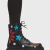 Lamoda Creepers | Creepers Boots^Rocking The Daisies Chunky Ankle Creeper Boots