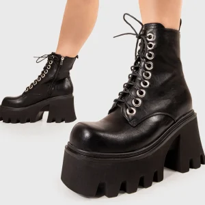 Lamoda Platform Boots | Chunky Boots^Run To You Chunky Platform Ankle Boots
