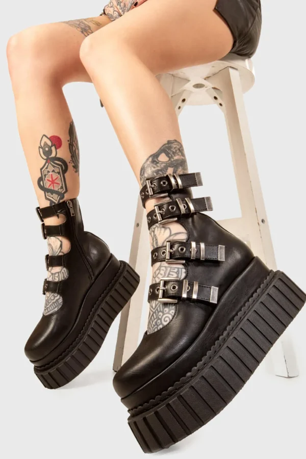 Lamoda Creepers | Creepers Boots^Same Crew Chunky Ankle Creeper Boots