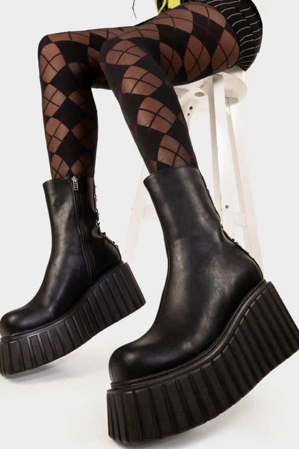 Lamoda Creepers | Creepers Boots^Say My Name Chunky Ankle Creeper Boots