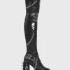 Lamoda Spikes | Skulls^Scream Platform Thigh High Boots