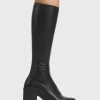 Lamoda Wide Calf | Super Stretch^Slick Nicks Super Stretch Platform Knee High Boots