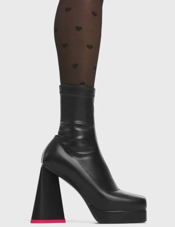 Lamoda Hearts | Colourful^So Chic Platform Ankle Boots