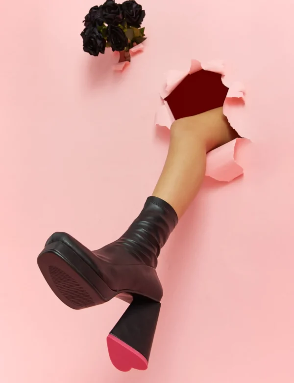 Lamoda Hearts | Colourful^So Chic Platform Ankle Boots
