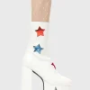 Lamoda Colourful | Metallic^Star Girl Platform Ankle Boots